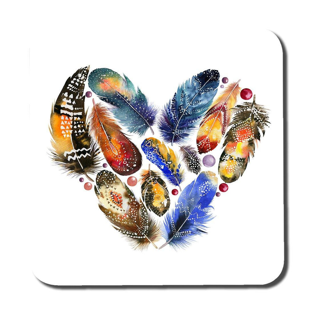 Boho tribal heart (Coaster) - Andrew Lee Home and Living