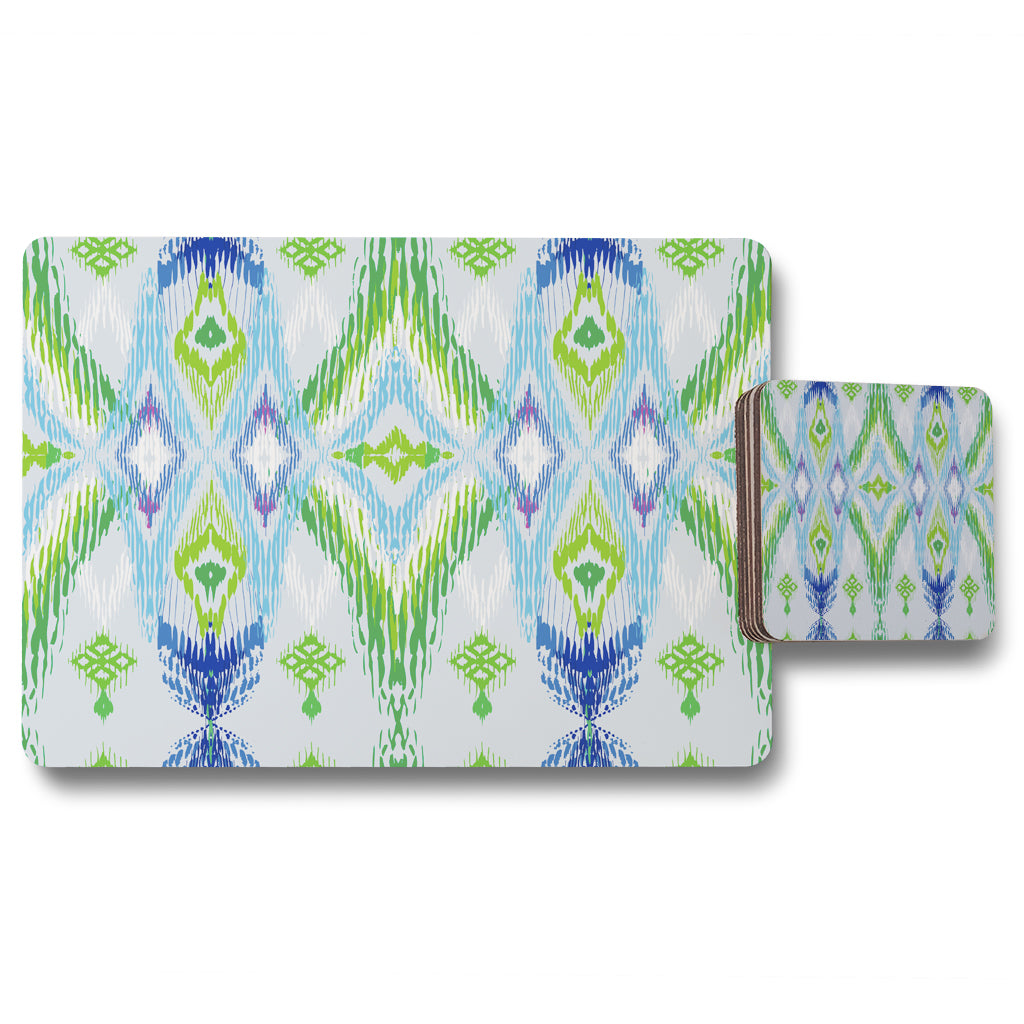 New Product Ethnic style Modern scarf (Placemat & Coaster Set)  - Andrew Lee Home and Living