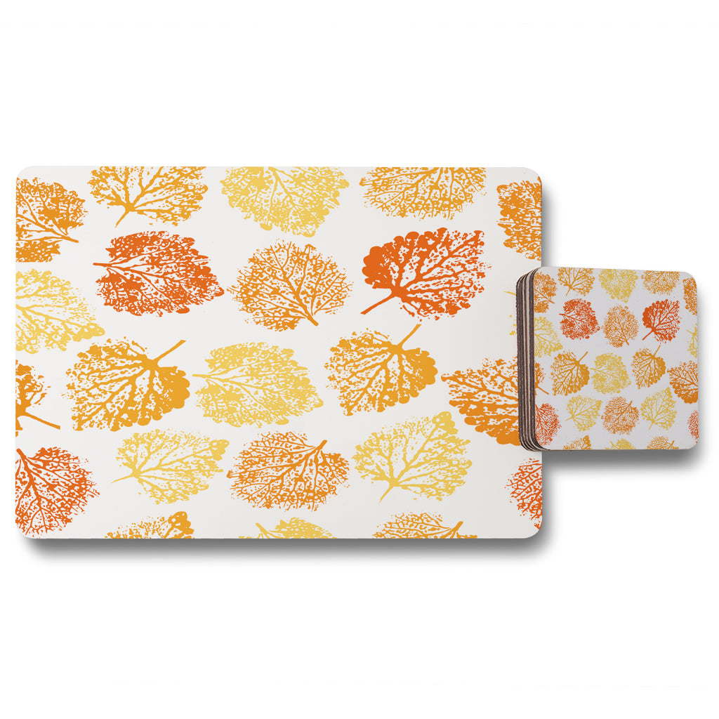 New Product Hand drawn boho spring seamless pattern (Placemat & Coaster Set)  - Andrew Lee Home and Living