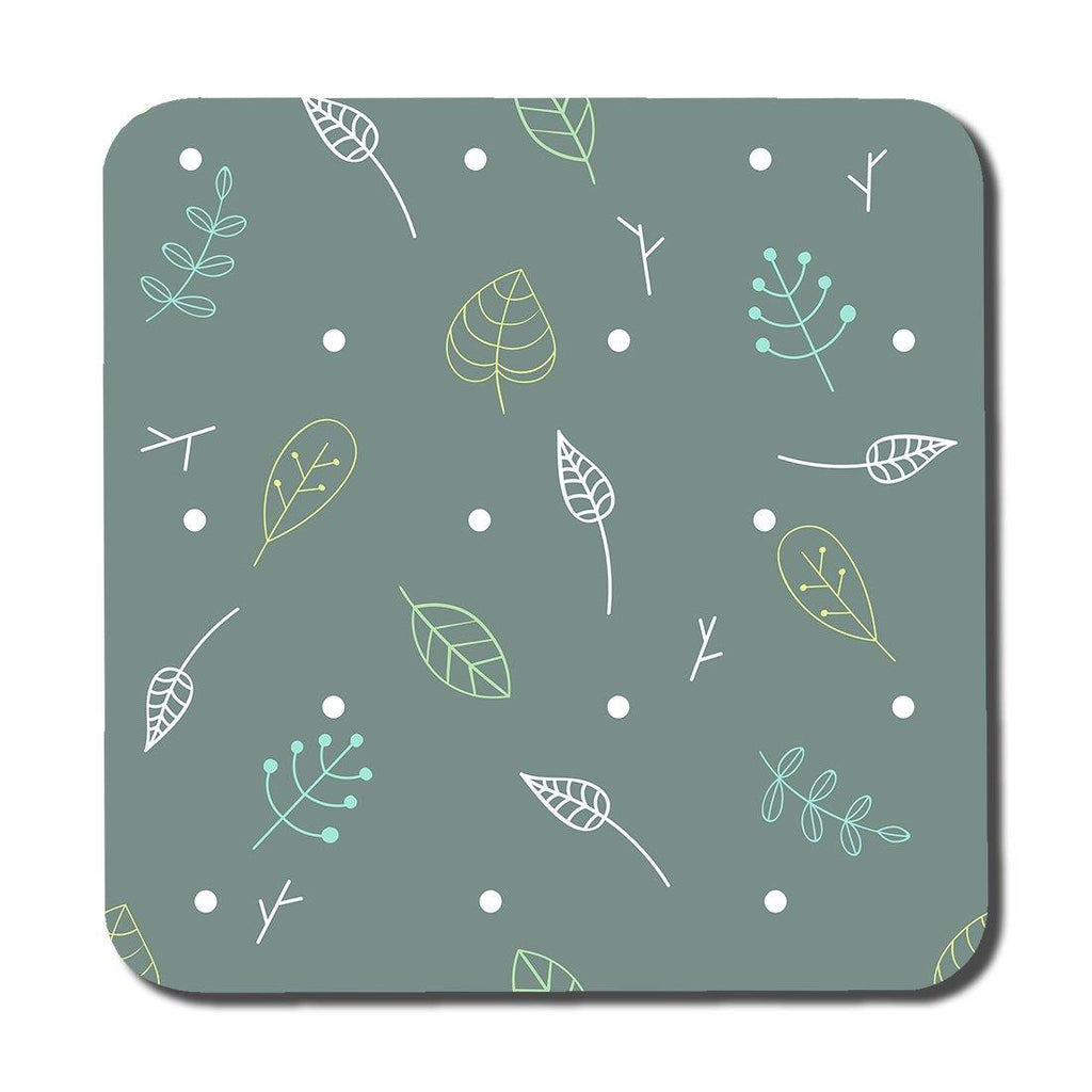 Hand drawn leaves (Coaster) - Andrew Lee Home and Living