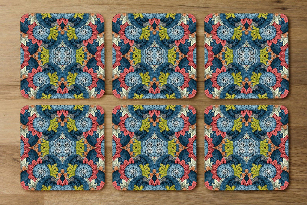 Tribal Pattern Ethnic (Coaster) - Andrew Lee Home and Living