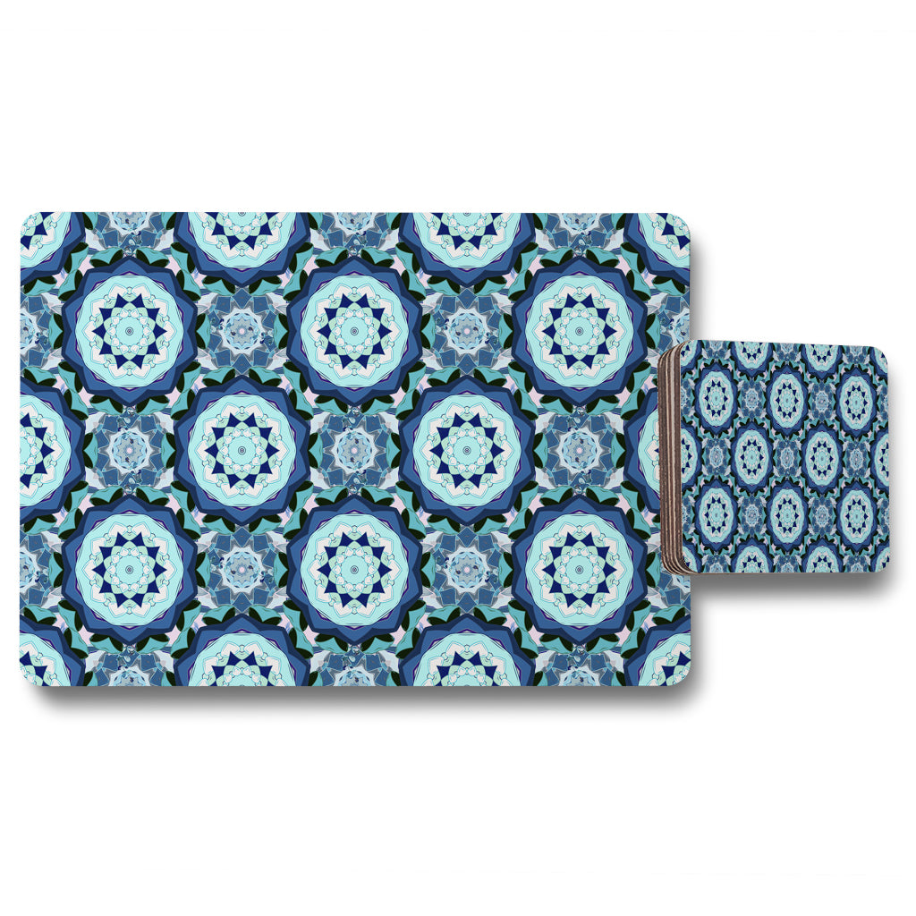 New Product boho, magic symbol (Placemat & Coaster Set)  - Andrew Lee Home and Living