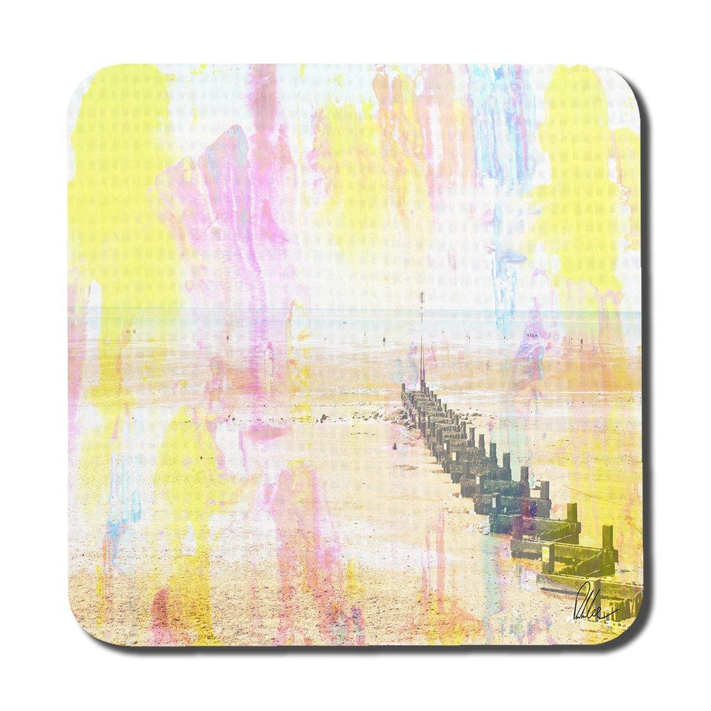 Colourful beach (Coaster) - Andrew Lee Home and Living