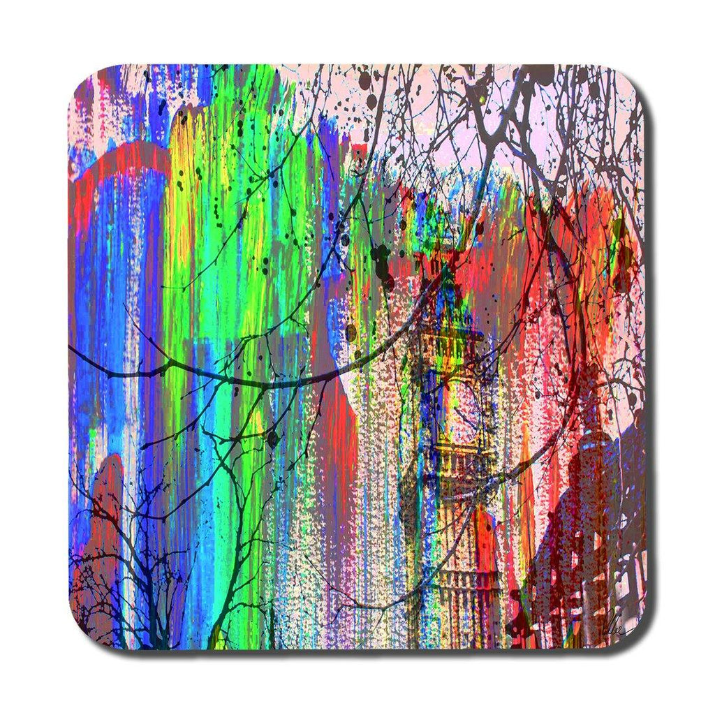 BIG BEN AND TREES PAINTED (Coaster) - Andrew Lee Home and Living