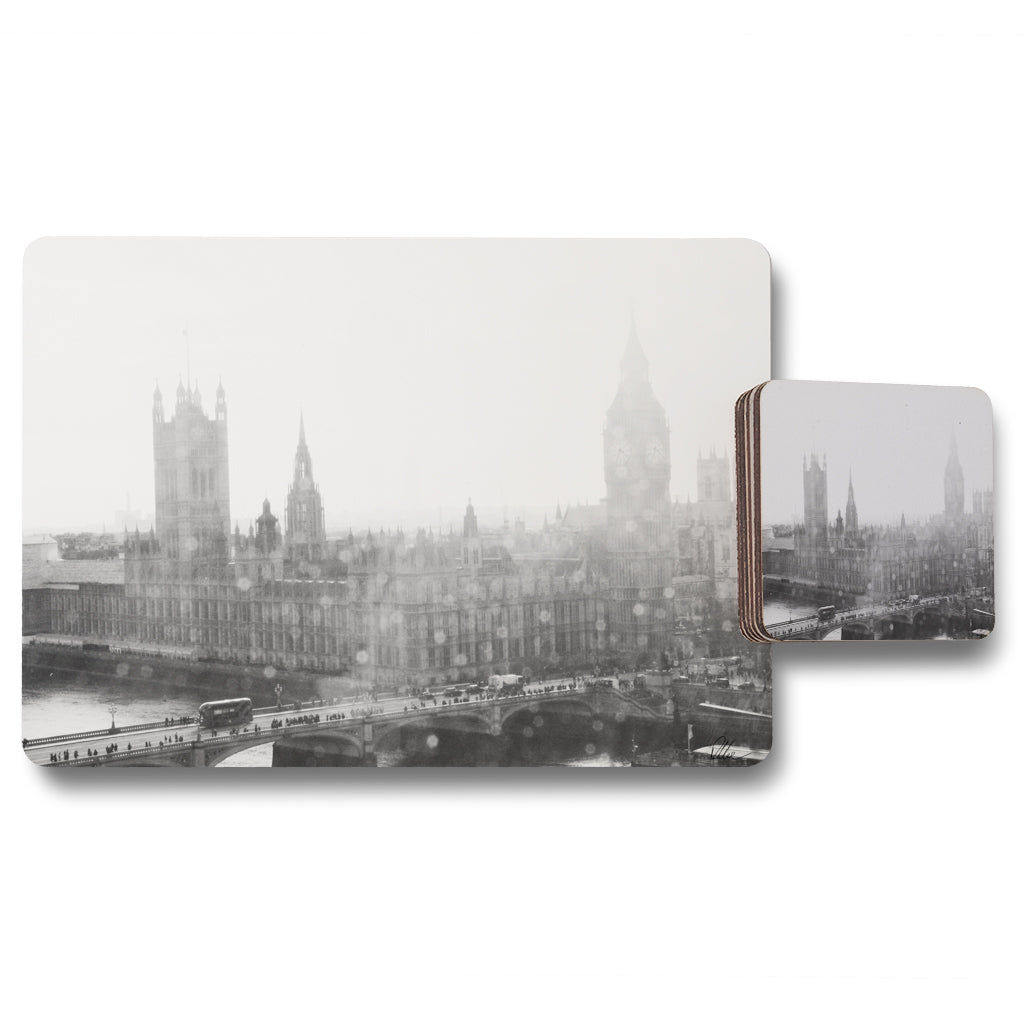 New Product Calming Ben (Placemat & Coaster Set)  - Andrew Lee Home and Living