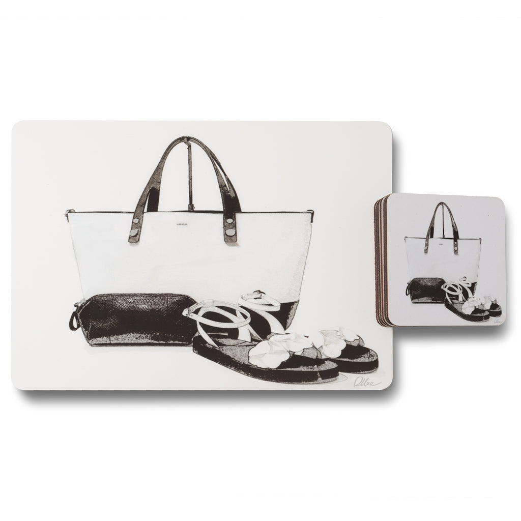 New Product Dressed to impress (Placemat & Coaster Set)  - Andrew Lee Home and Living