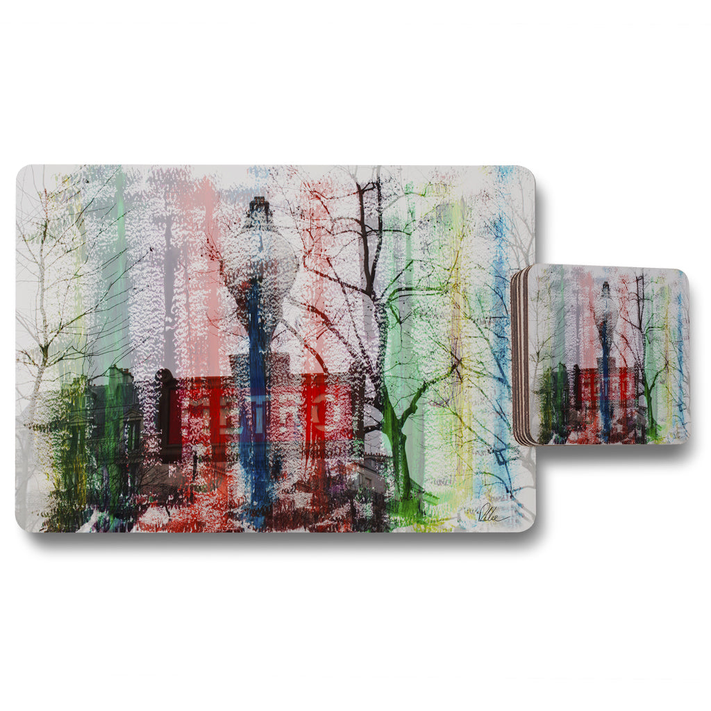 New Product METRO (Placemat & Coaster Set)  - Andrew Lee Home and Living