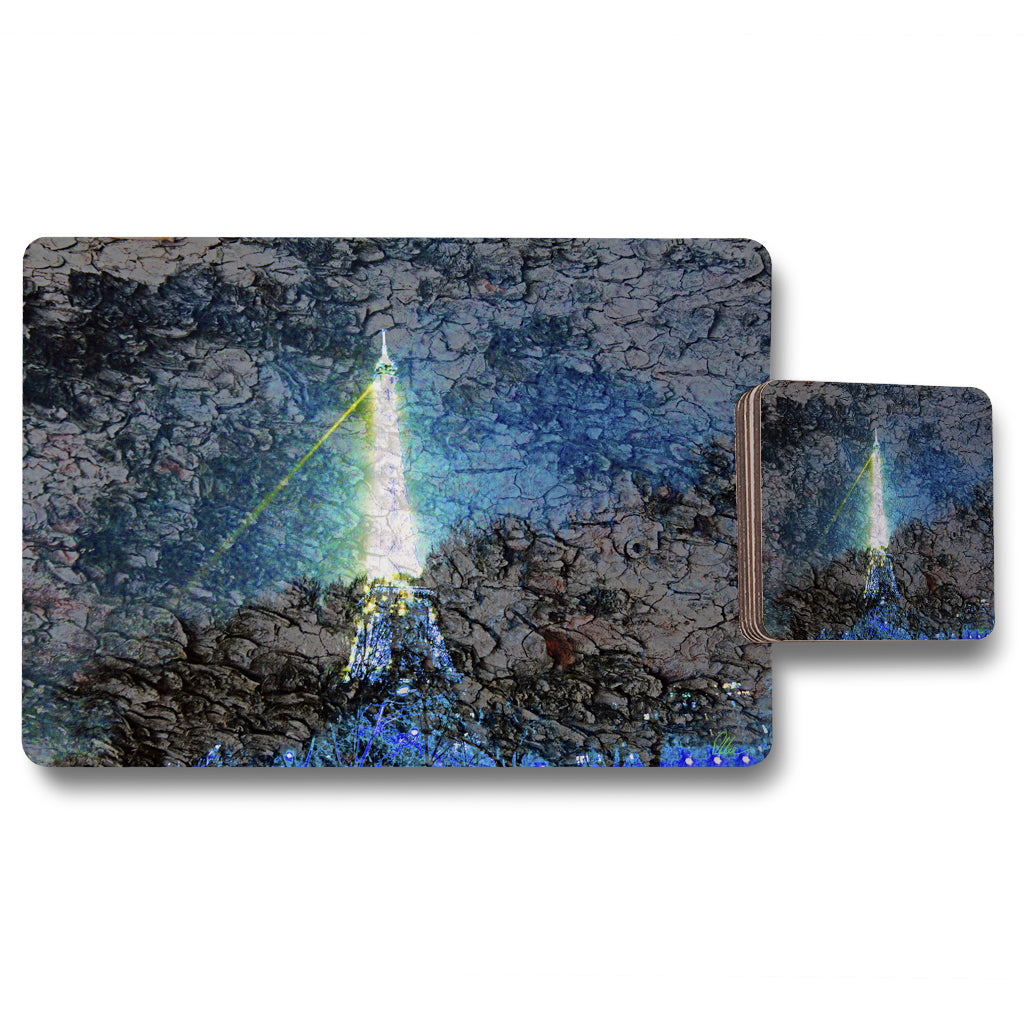 New Product Eiffel tower and bark (Placemat & Coaster Set)  - Andrew Lee Home and Living