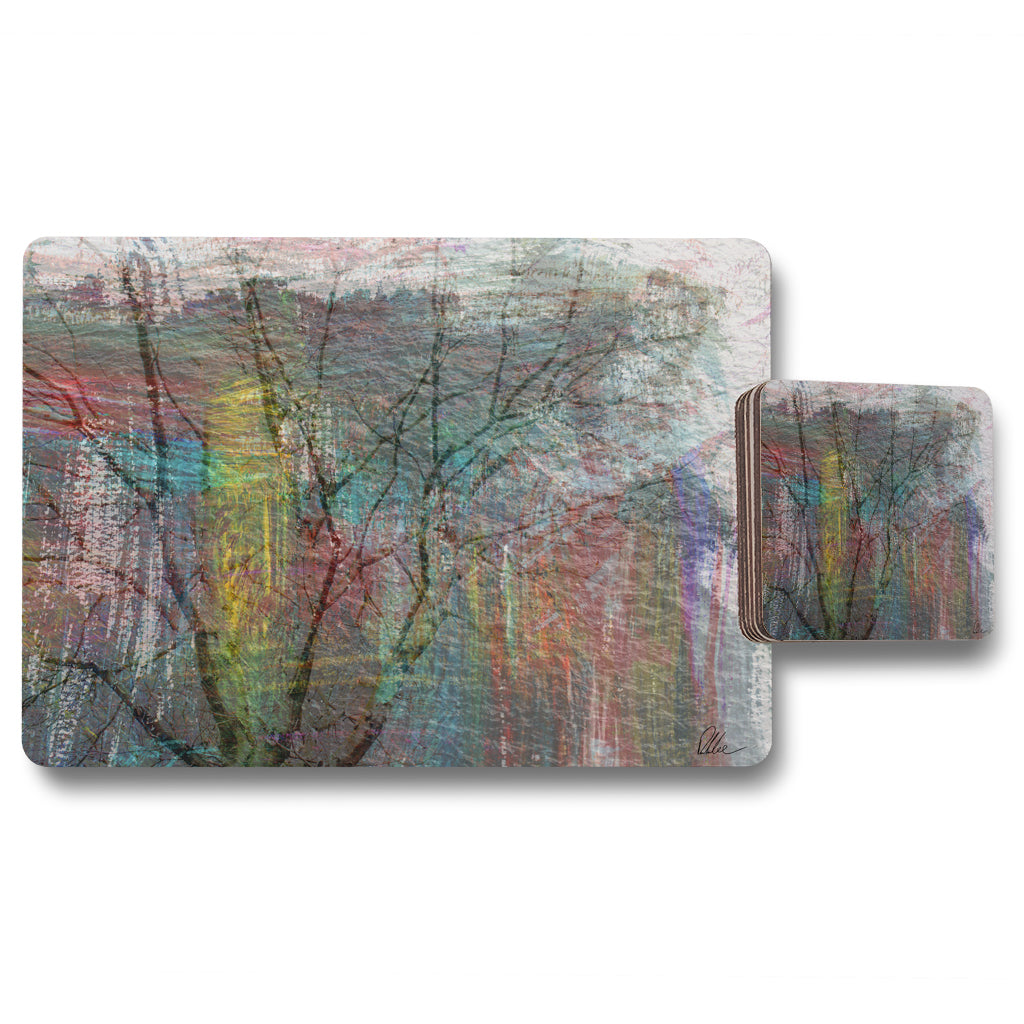 New Product fine art tree (Placemat & Coaster Set)  - Andrew Lee Home and Living