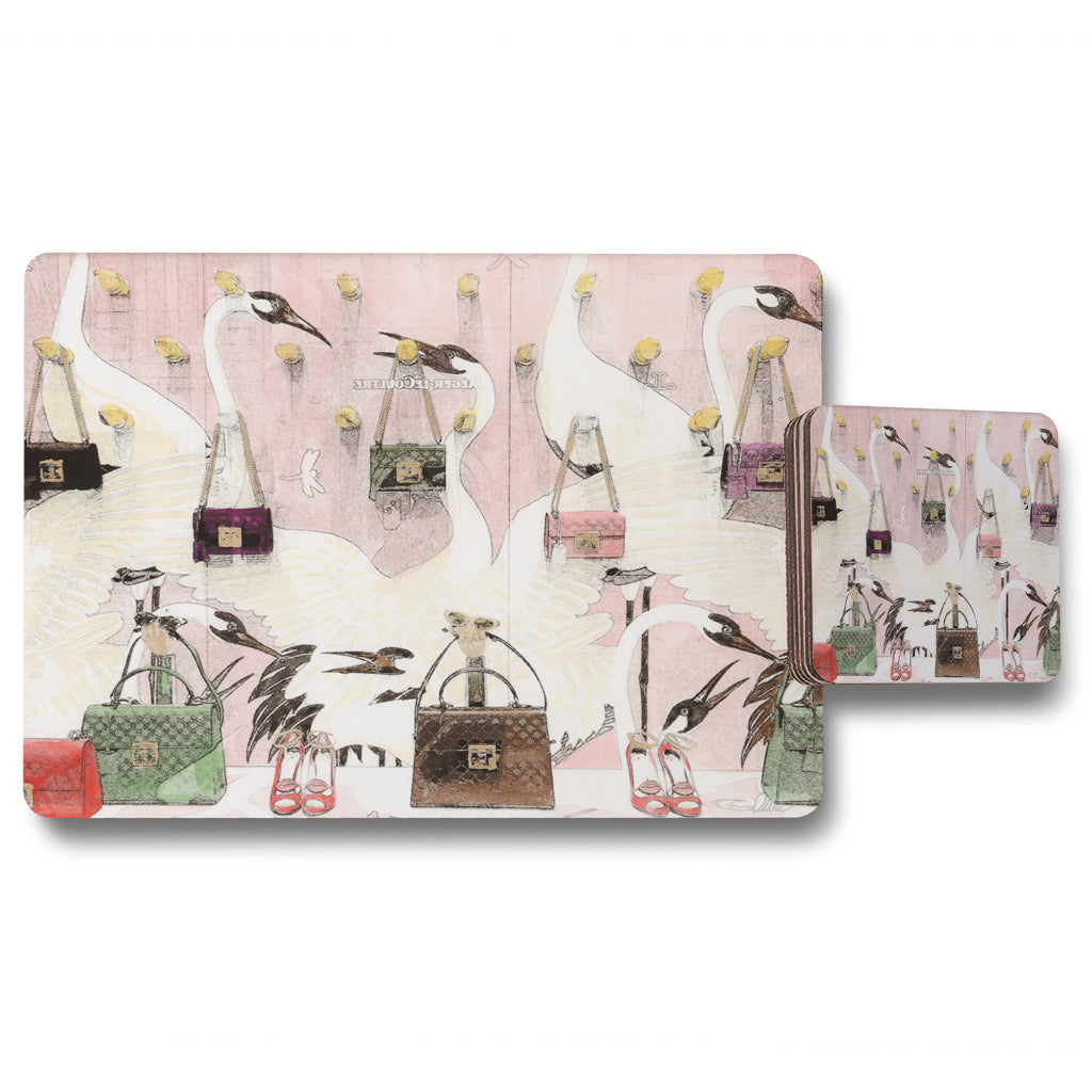 New Product Fashion Heaven (Placemat & Coaster Set)  - Andrew Lee Home and Living