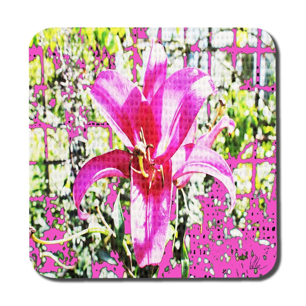 Pink flower (Coaster) - Andrew Lee Home and Living