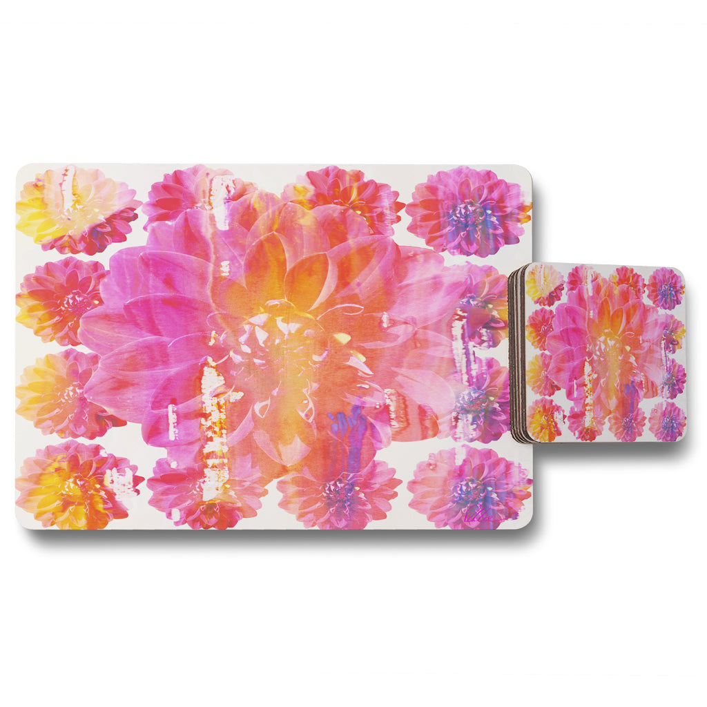 New Product blossom (Placemat & Coaster Set)  - Andrew Lee Home and Living
