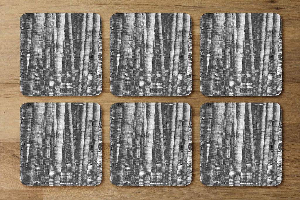 Black and white bamboo (Coaster) - Andrew Lee Home and Living