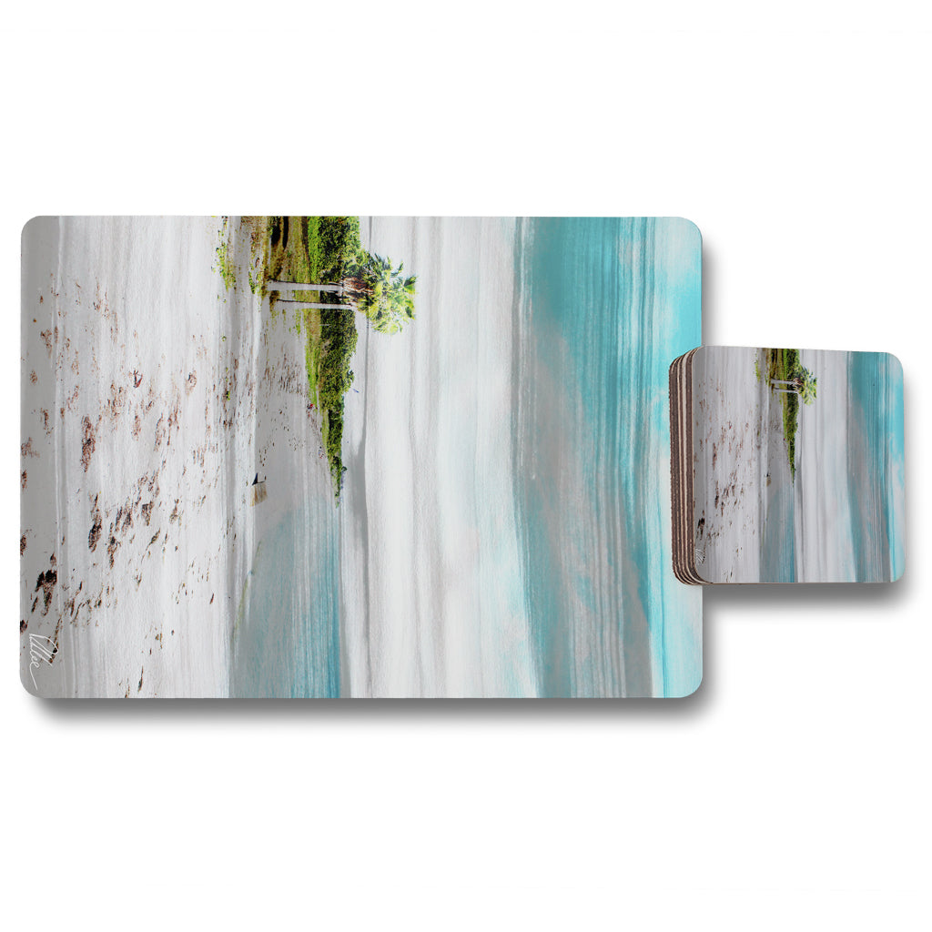 New Product S&B BEACH (Placemat & Coaster Set)  - Andrew Lee Home and Living