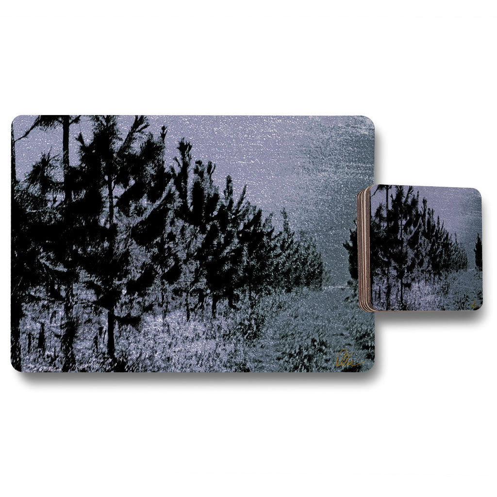 New Product Star Tree Line (Placemat & Coaster Set)  - Andrew Lee Home and Living