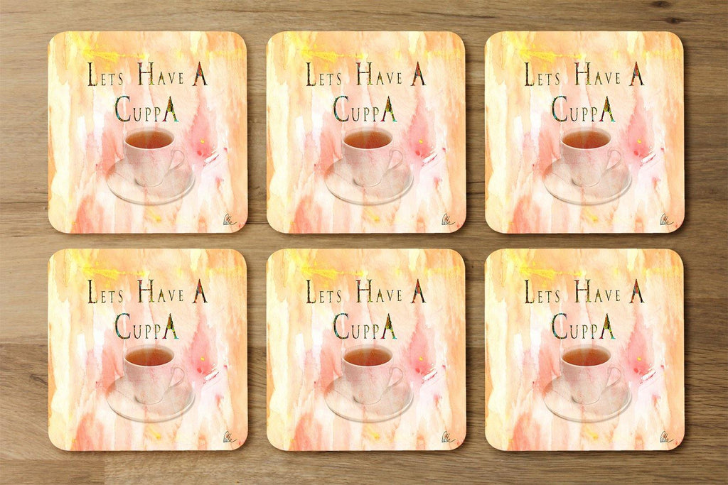 LETS HAVE A CUPPA (Coaster) - Andrew Lee Home and Living