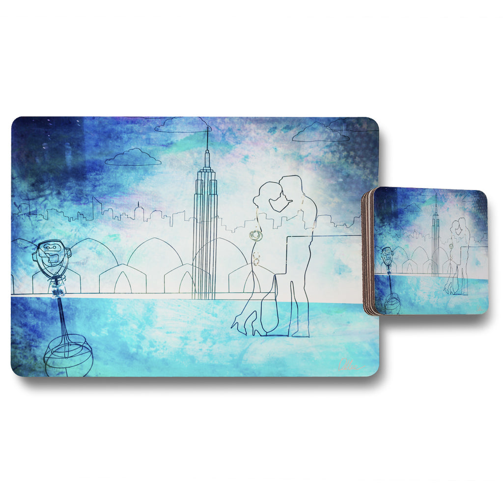 New Product love at first sight (Placemat & Coaster Set)  - Andrew Lee Home and Living