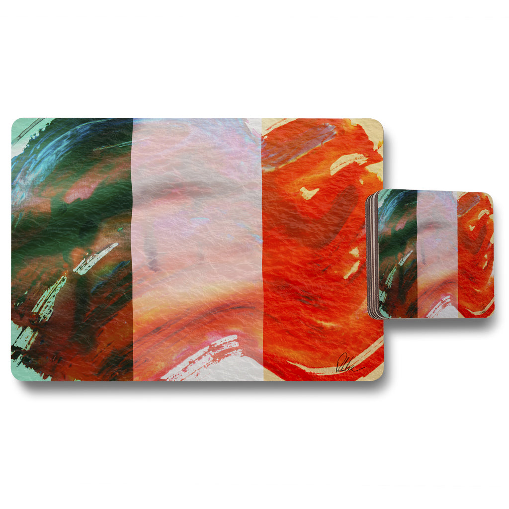 New Product Irish Flag (Placemat & Coaster Set)  - Andrew Lee Home and Living