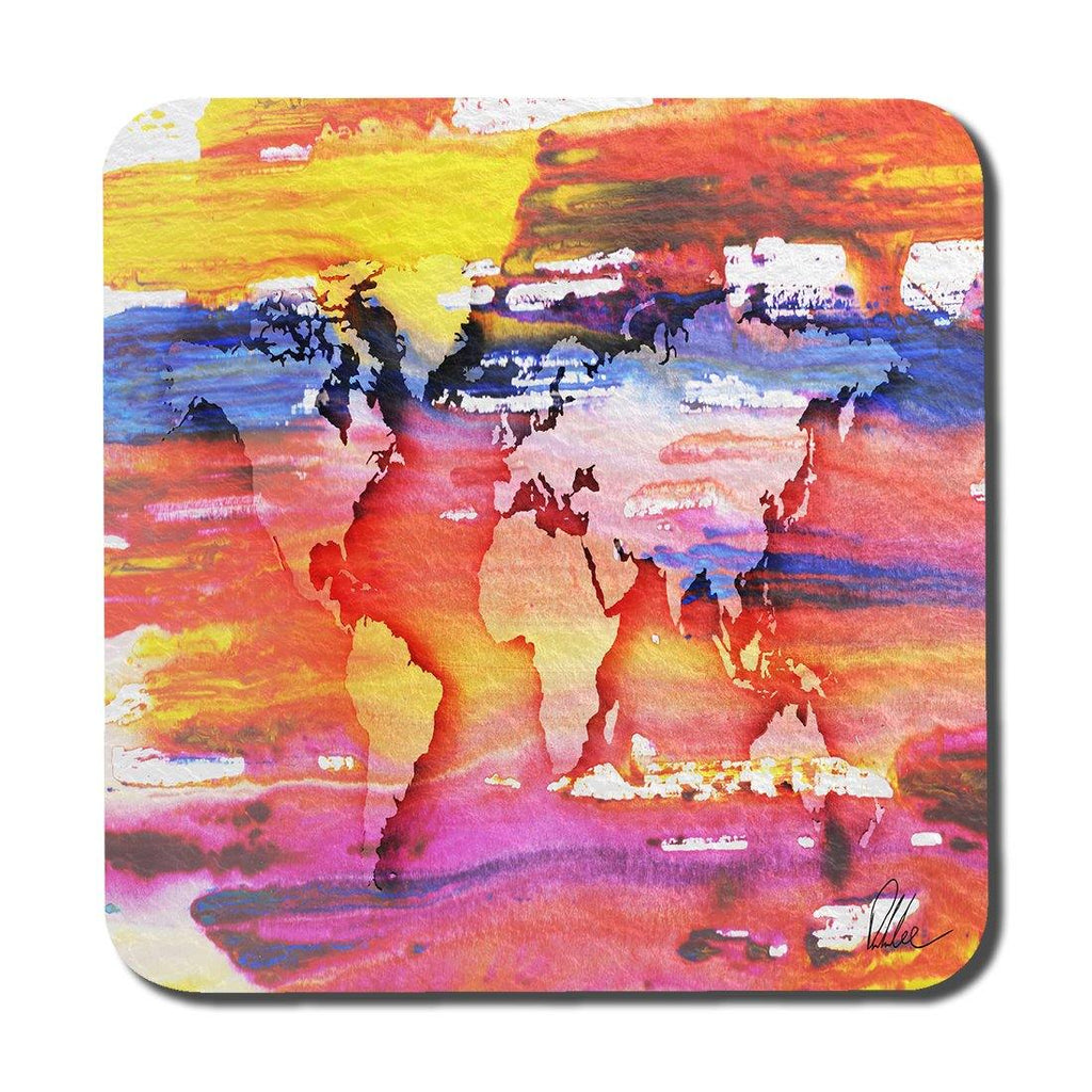 Painty map (Coaster) - Andrew Lee Home and Living