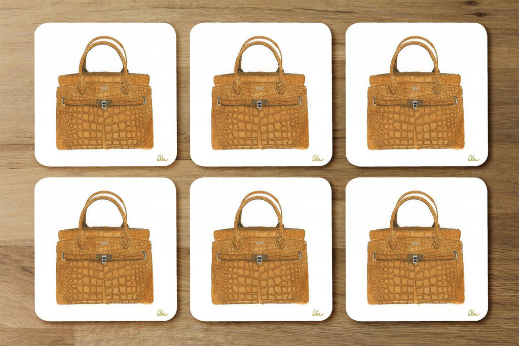 Stylish Brown Bag (Coaster) - Andrew Lee Home and Living