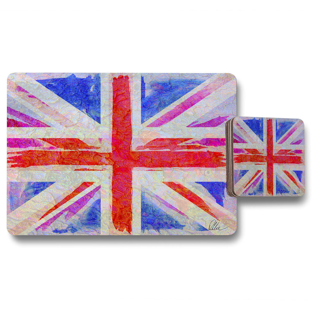 New Product Union Jack (Placemat & Coaster Set)  - Andrew Lee Home and Living