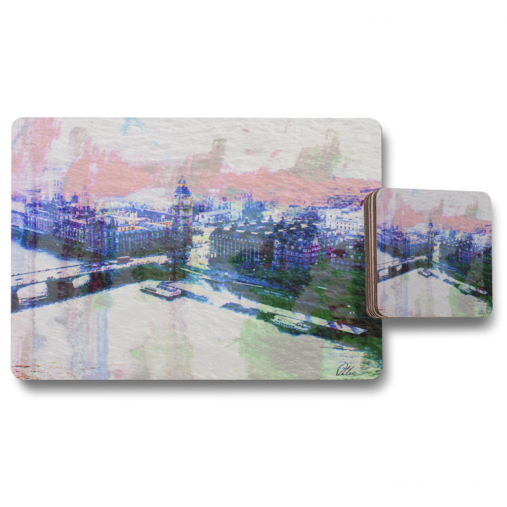 New Product what a view (Placemat & Coaster Set)  - Andrew Lee Home and Living