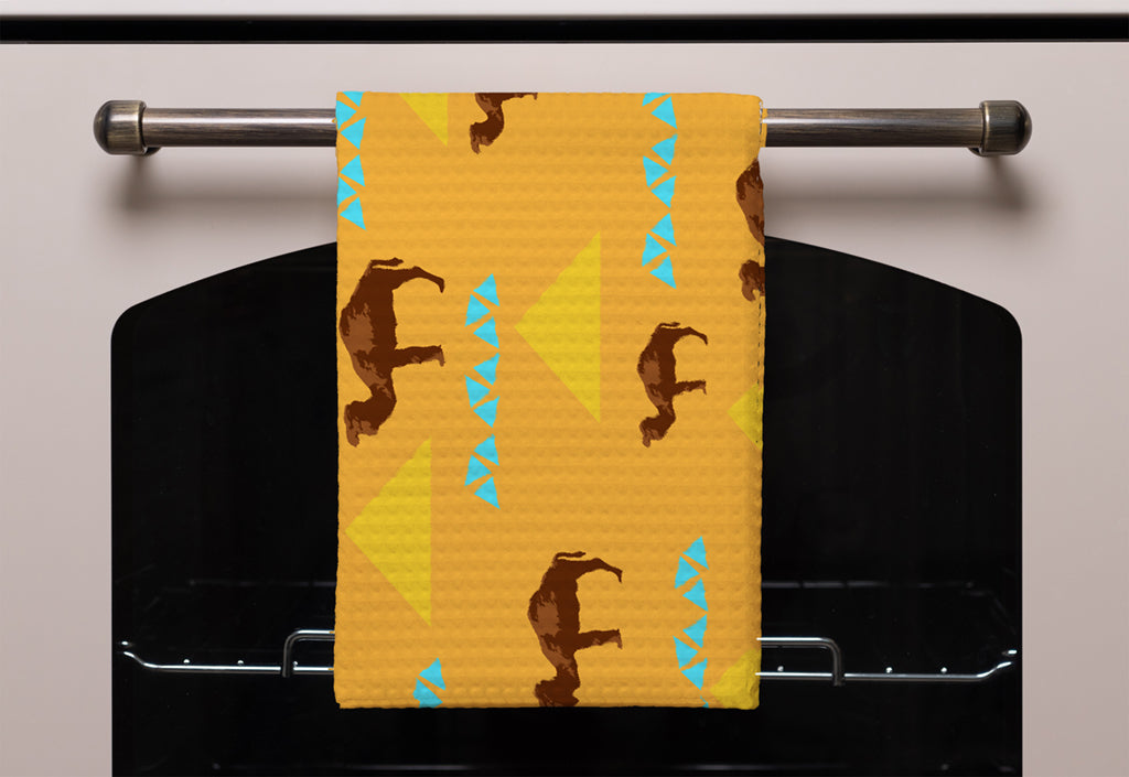 New Product Seamless pattern with camels (Kitchen Towel)  - Andrew Lee Home and Living
