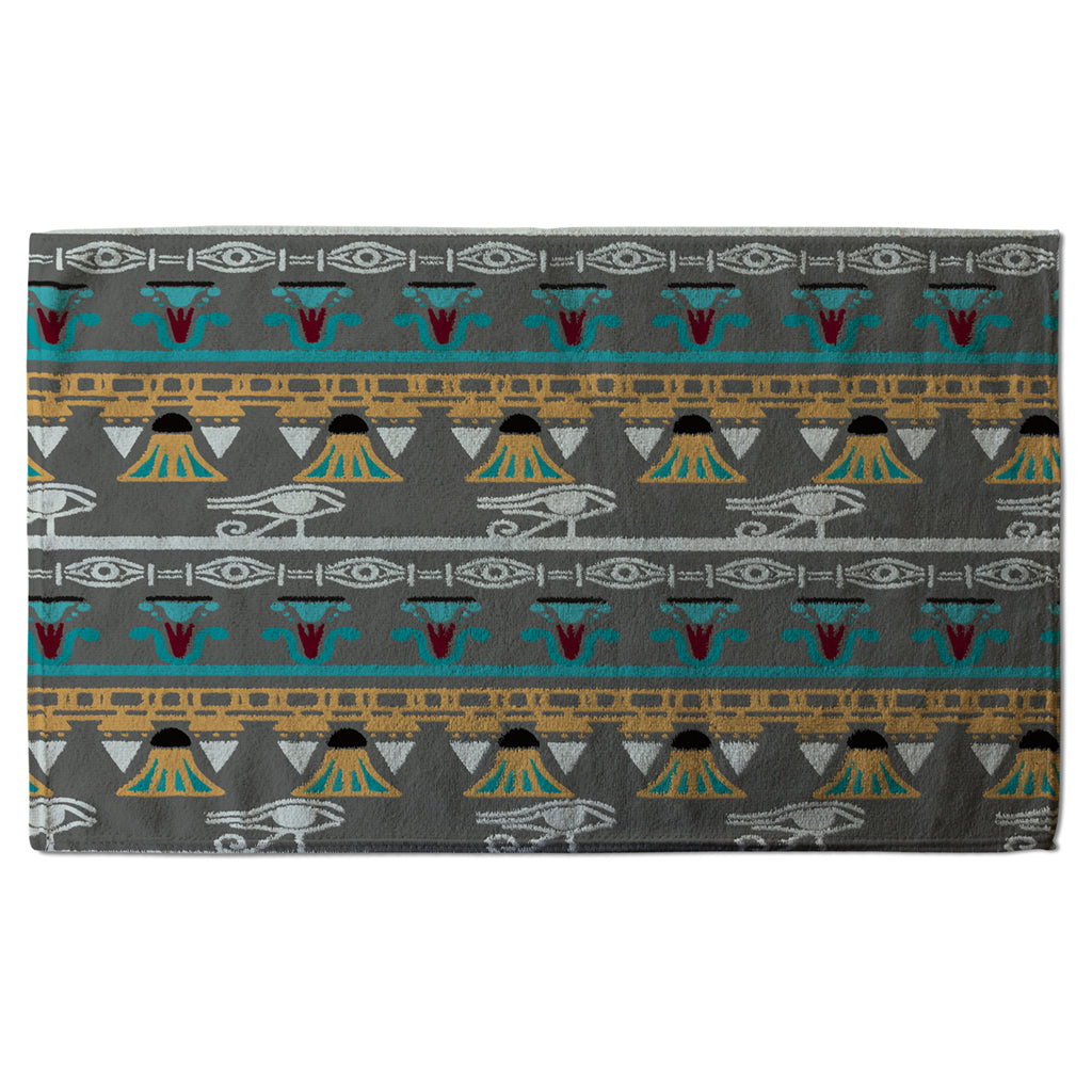 New Product Tribal art, Egyptian vintage ethnic silhouettes (Kitchen Towel)  - Andrew Lee Home and Living