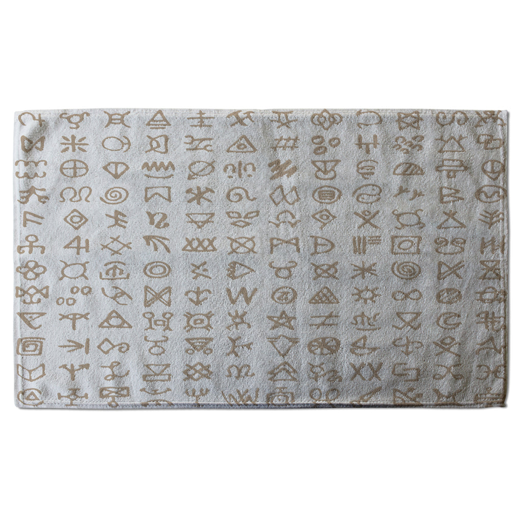 New Product Viking ritual symbols (Kitchen Towel)  - Andrew Lee Home and Living