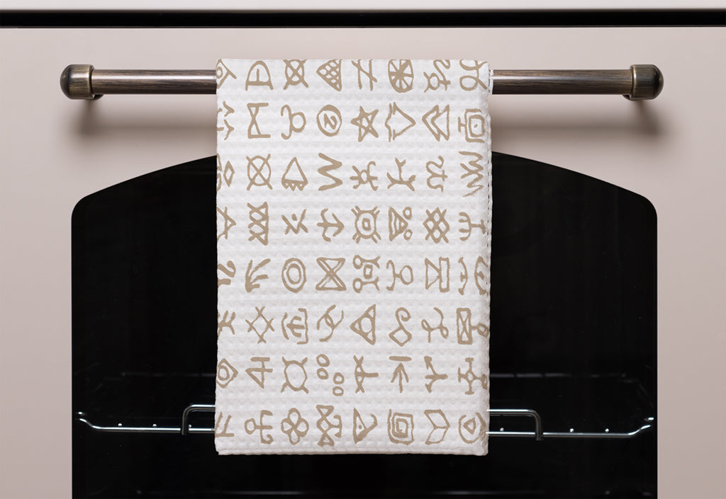 New Product Viking ritual symbols (Kitchen Towel)  - Andrew Lee Home and Living