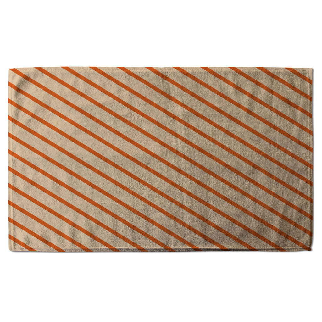 New Product Orange lines (Kitchen Towel)  - Andrew Lee Home and Living