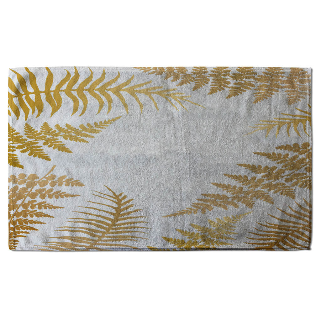 New Product Gold Fern (Kitchen Towel)  - Andrew Lee Home and Living