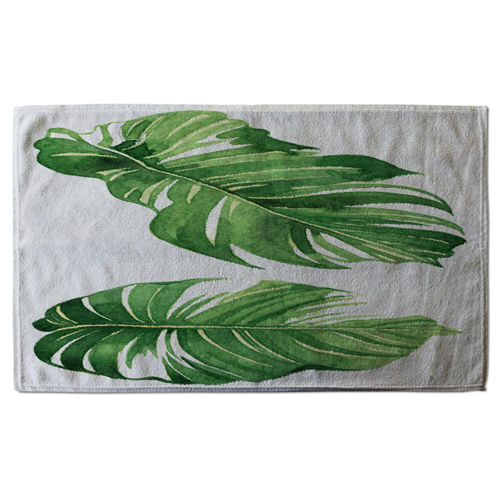 New Product Twin Botanical Leaves (Kitchen Towel)  - Andrew Lee Home and Living