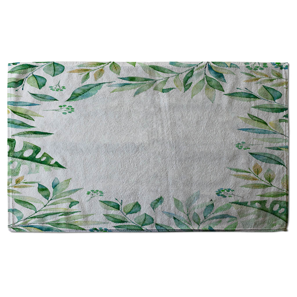 New Product Light Botanical Leaves (Kitchen Towel)  - Andrew Lee Home and Living