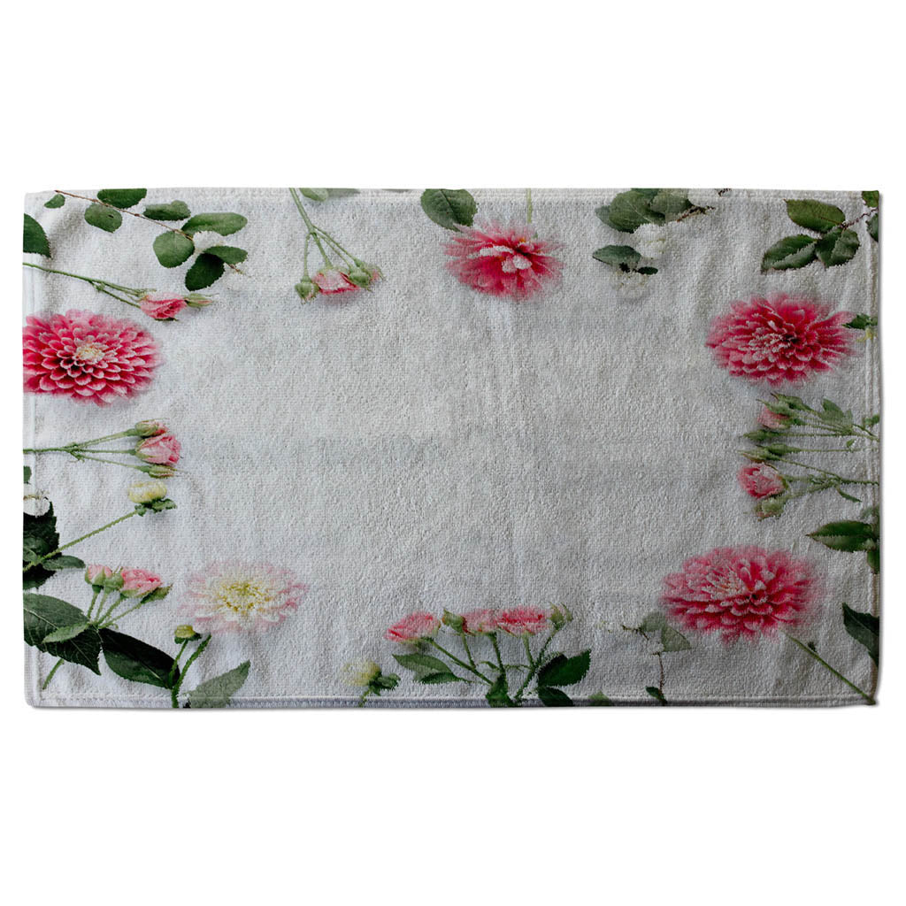 New Product Scattered Flowers (Kitchen Towel)  - Andrew Lee Home and Living