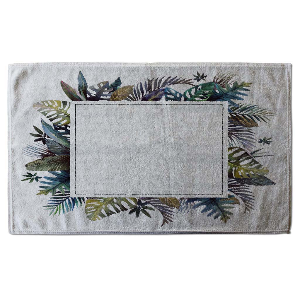 New Product Square Tropical Border (Kitchen Towel)  - Andrew Lee Home and Living