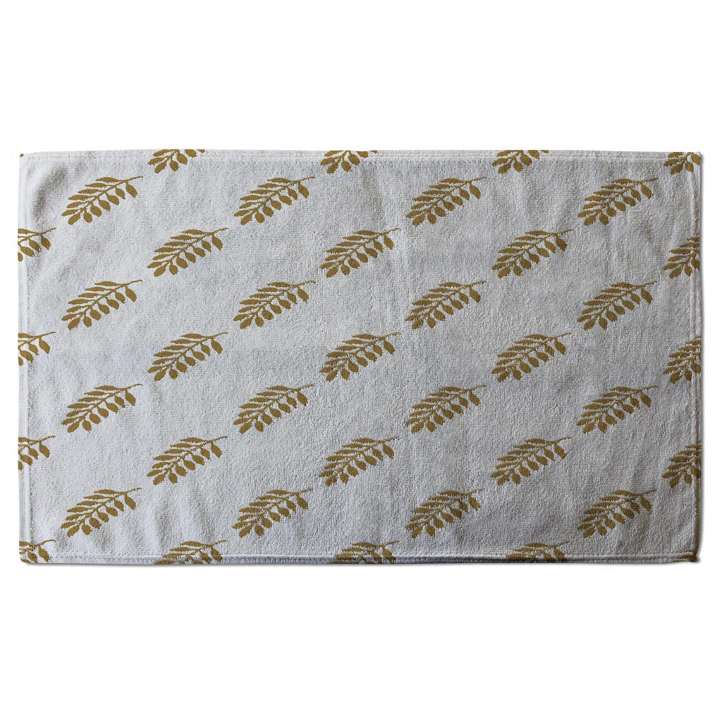 New Product Gold Leaf Pattern (Kitchen Towel)  - Andrew Lee Home and Living