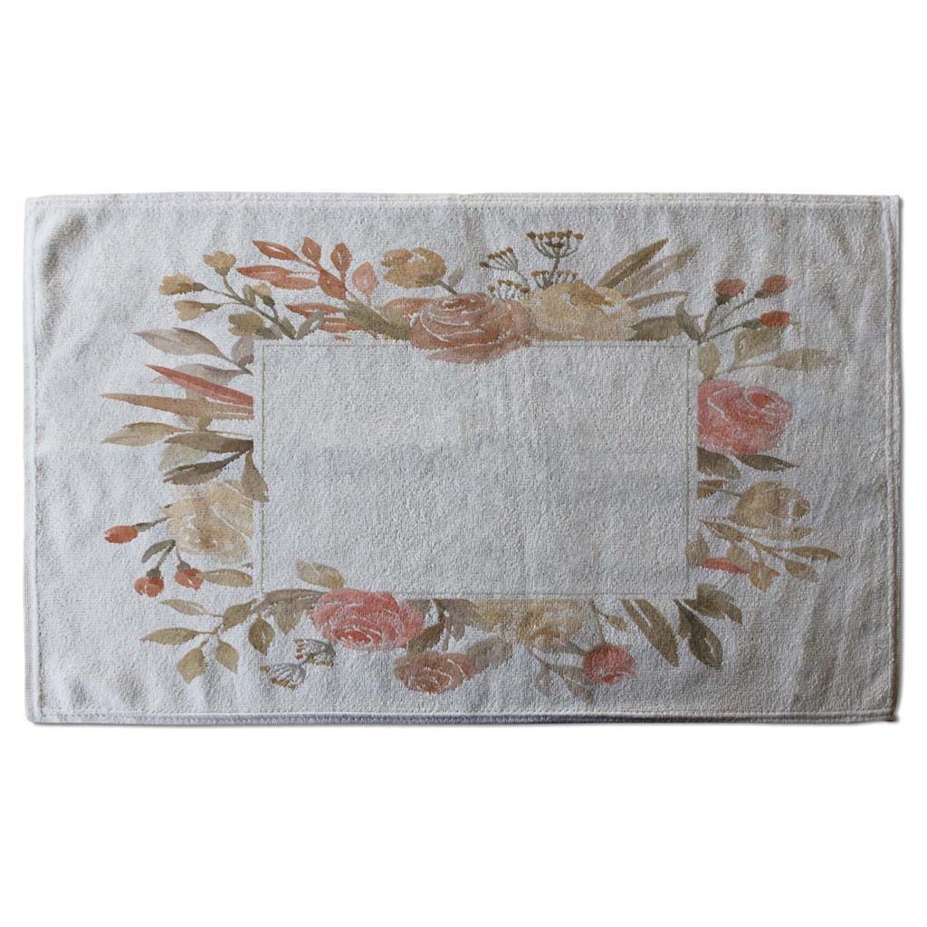 New Product Flower Border (Kitchen Towel)  - Andrew Lee Home and Living