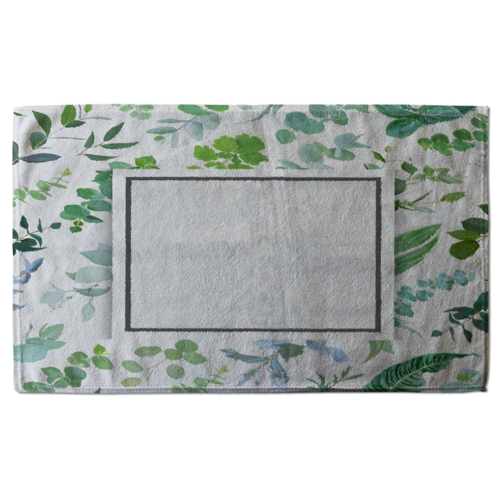 New Product Green Leaves (Kitchen Towel)  - Andrew Lee Home and Living