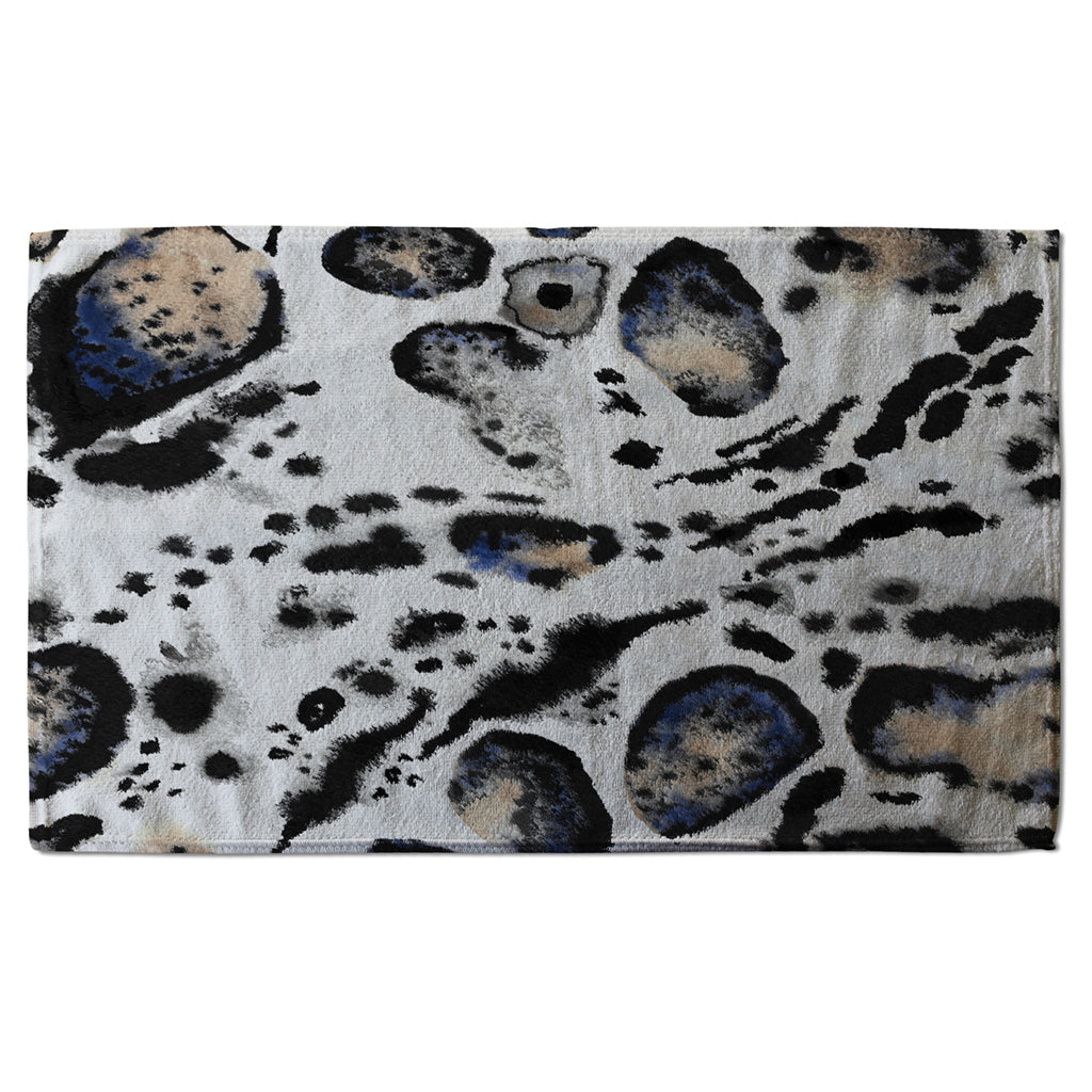 New Product Leopard Print with Blue (Kitchen Towel)  - Andrew Lee Home and Living