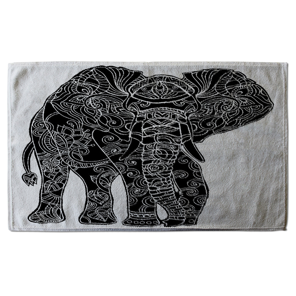 New Product Elephant Silhouette (Kitchen Towel)  - Andrew Lee Home and Living