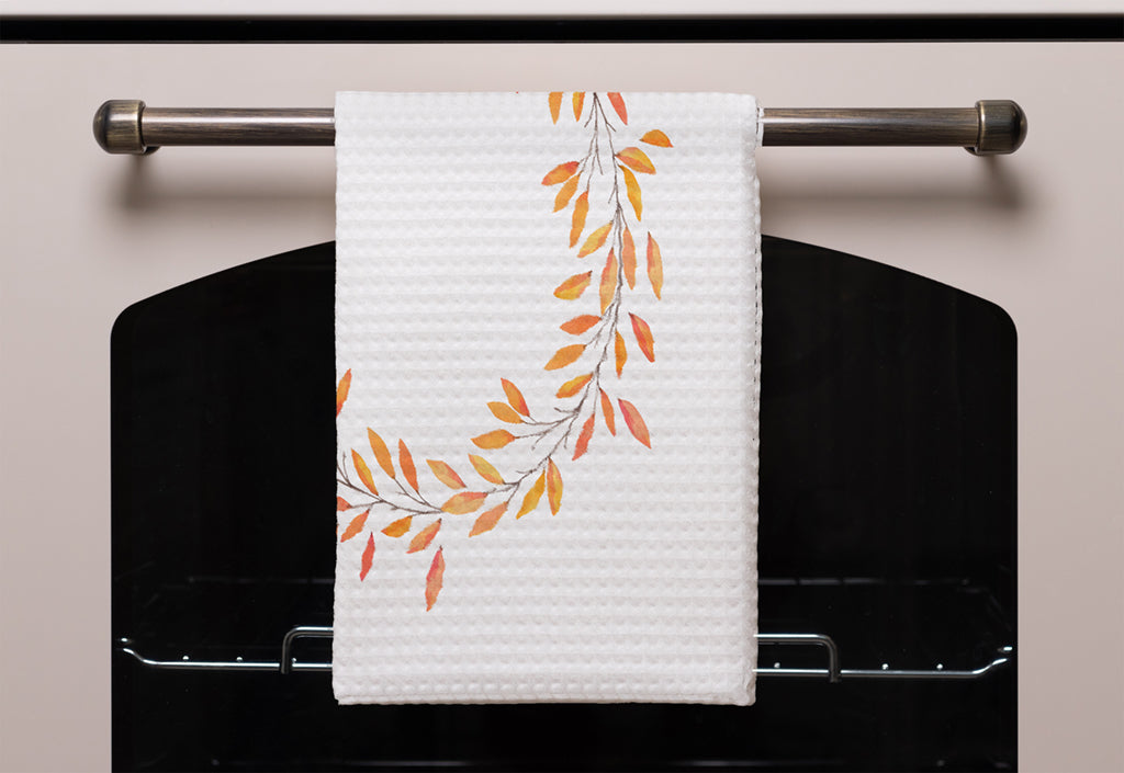 New Product Autumn Reath (Kitchen Towel)  - Andrew Lee Home and Living
