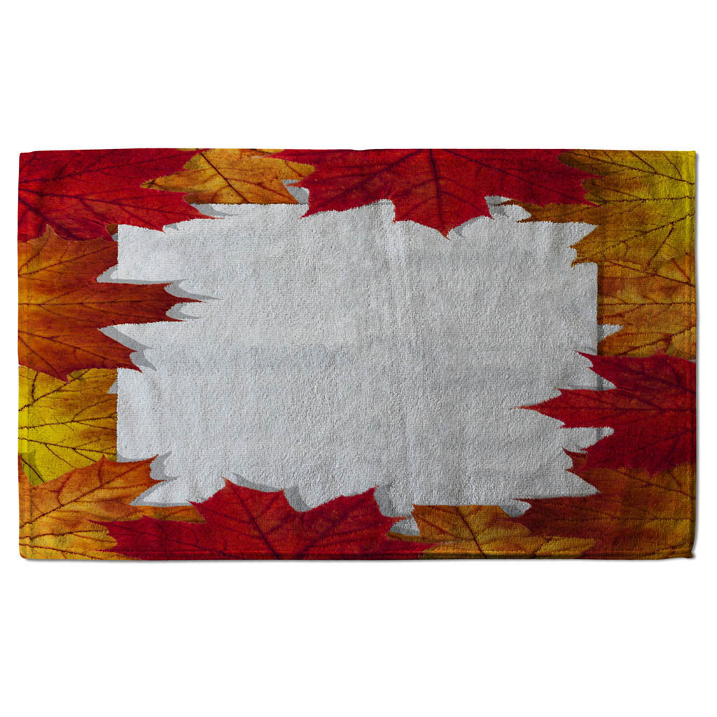 New Product Autumn Border (Kitchen Towel)  - Andrew Lee Home and Living