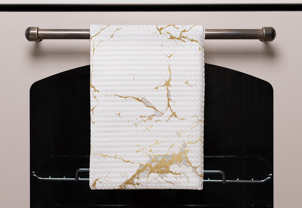 New Product Golden Marble (Kitchen Towel)  - Andrew Lee Home and Living