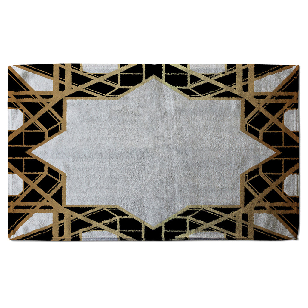 New Product Art Deco Star Border (Kitchen Towel)  - Andrew Lee Home and Living