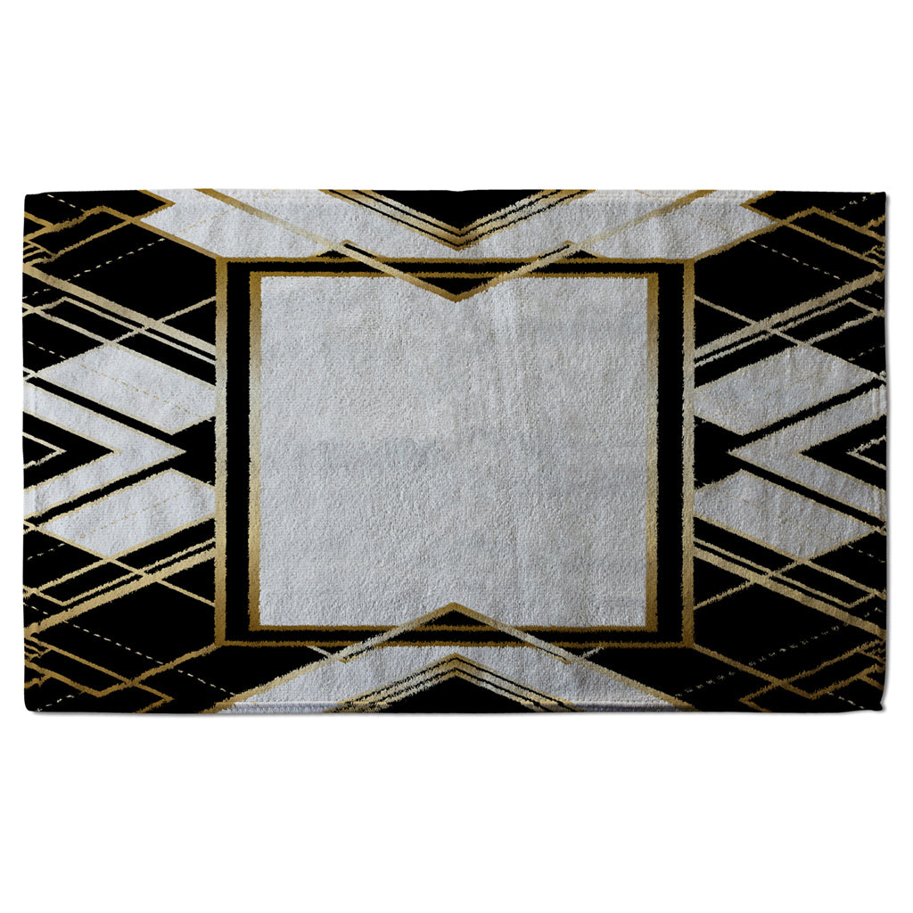 New Product Art Deco Frame (Kitchen Towel)  - Andrew Lee Home and Living