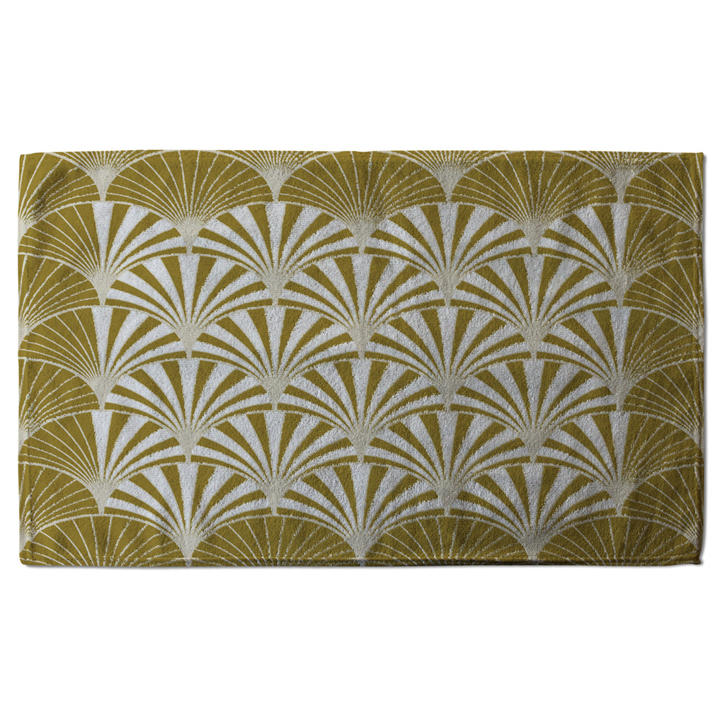 New Product Golden Semi Circles (Kitchen Towel)  - Andrew Lee Home and Living
