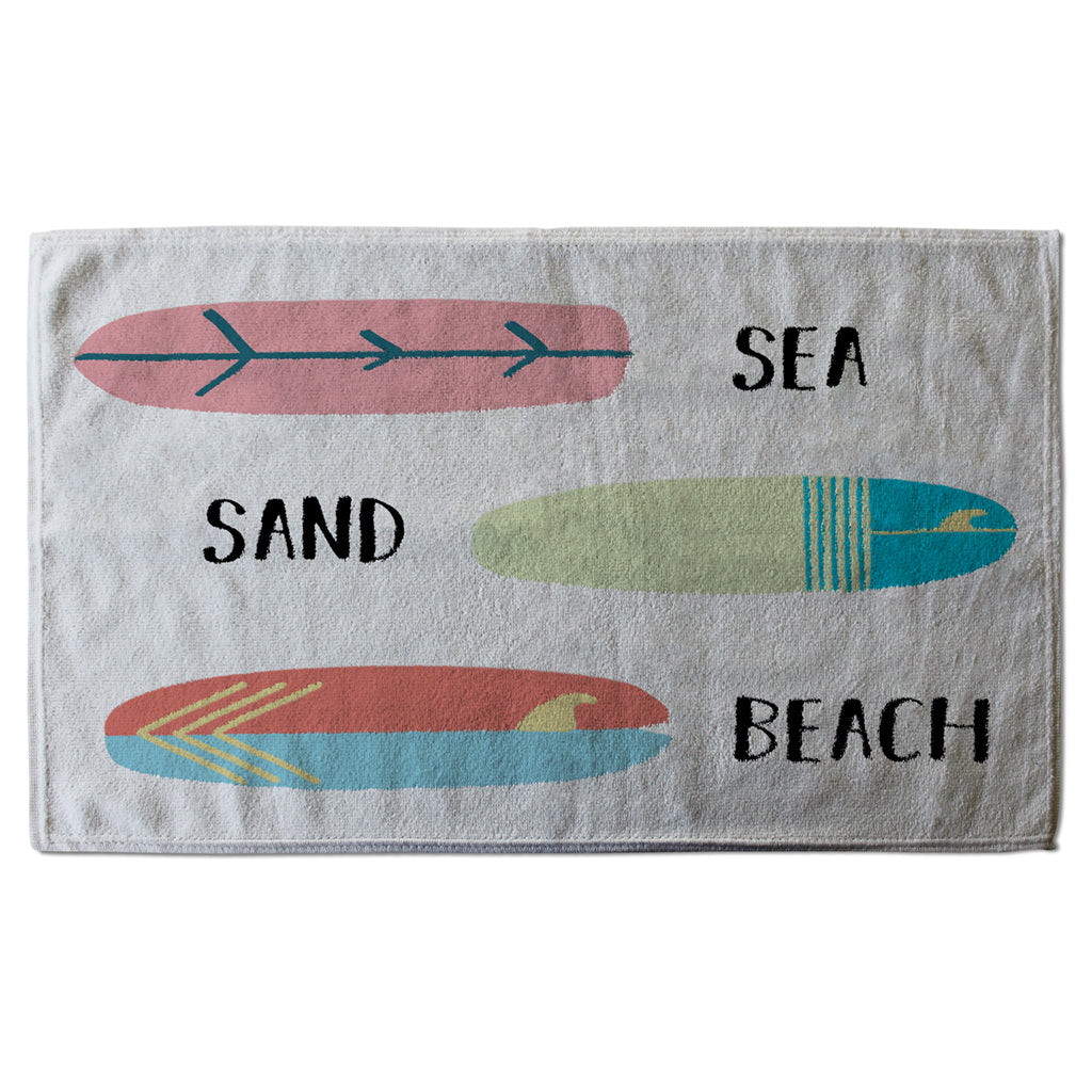 New Product Sea, Sand, Surf, Beach (Kitchen Towel)  - Andrew Lee Home and Living