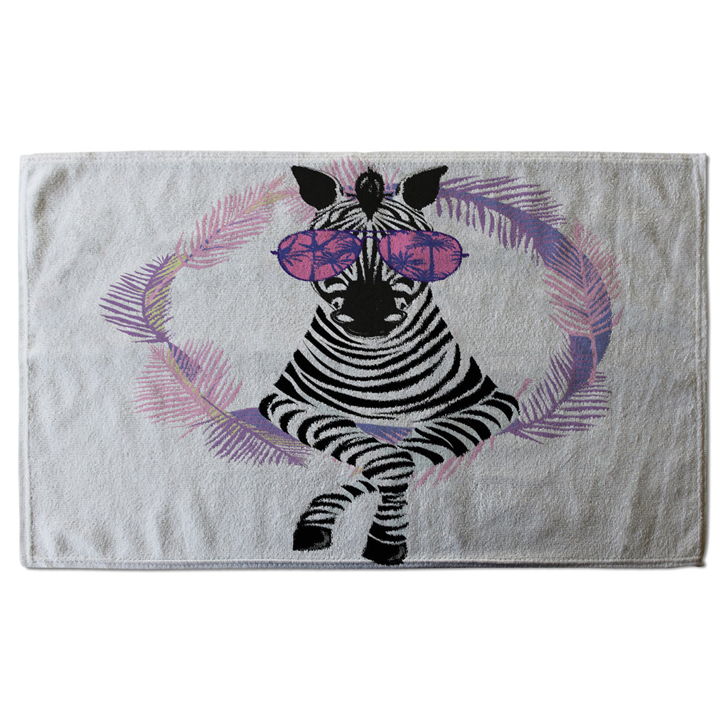 New Product Pink Zebra (Kitchen Towel)  - Andrew Lee Home and Living