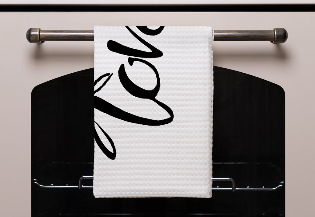 New Product Love Type (Kitchen Towel)  - Andrew Lee Home and Living